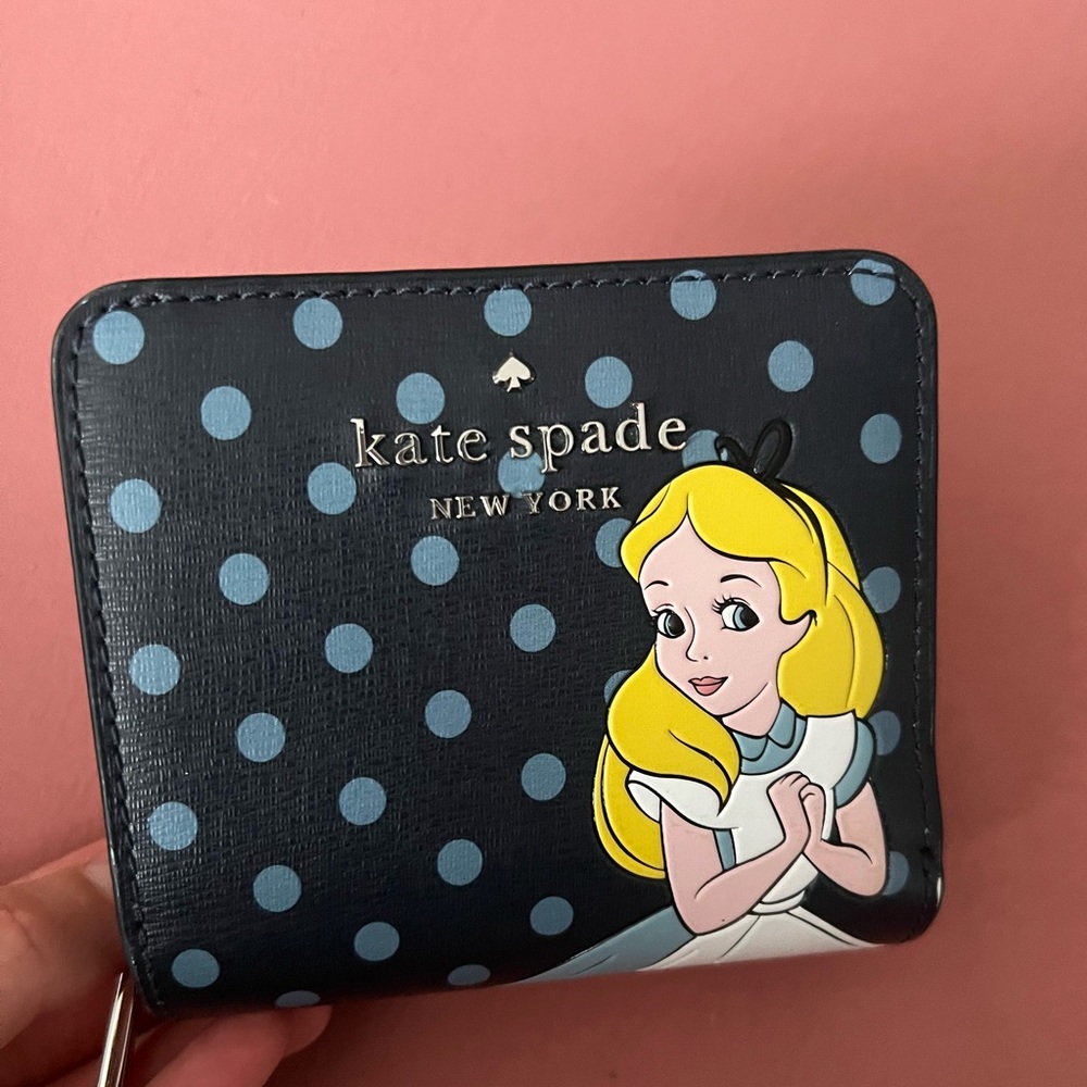 Kate Spade x Disney Alice in Wonderland Bifold wallet